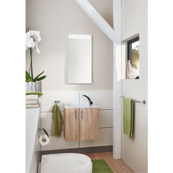 Зеркало Puris For Guests FSA534002 40 с LED подсветкой