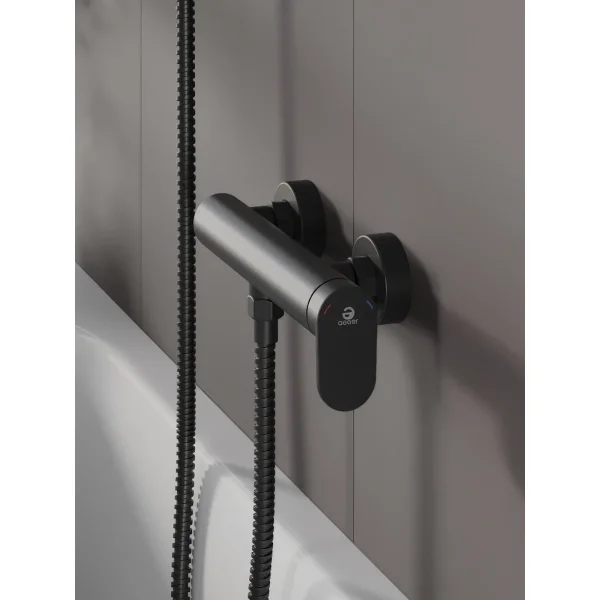 Смеситель для душа Agger Sweet A2720044 черный матовый