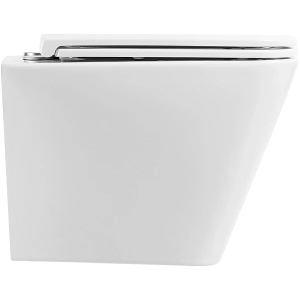 Унитаз подвесной BelBagno Ardente-R BB520CHR/SC безободковый, с сиденьем микролифт, белый