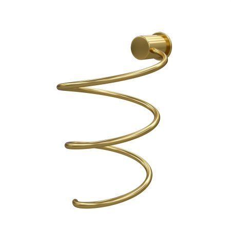 Держатель фена WasserKRAFT K-1080BRUSHED GOLD