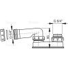 Сифон AlcaPlast A53-6/4" для ванны