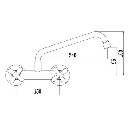 Смеситель для кухонной мойки Fmark (FS8503)