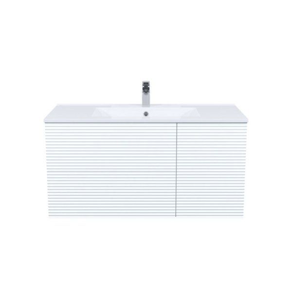 Тумба с умывальником, подвесная, 100 см, белый, Bild, IDDIS, BIPWL1GH0WXK0iWJ95FLK