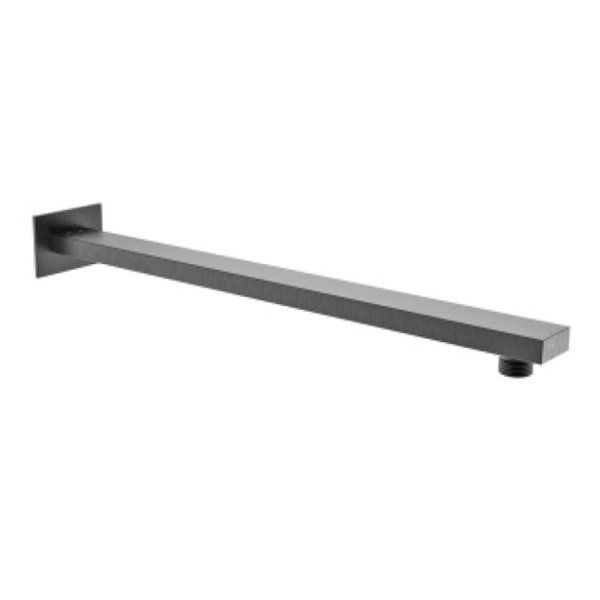 Держатель для лейки  Raglo верхнего душа настенный нержавеющая сталь, графит (R470.30.09)