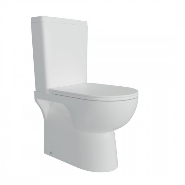 Унитаз напольный Maretti Sofia безободковый с микролифтом, SF10NBM50-844, белый