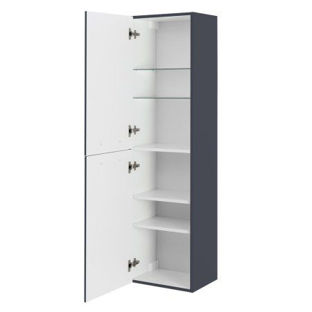 Шкаф-пенал Cezares Eco ECO-1500-2A-SC-GR-P Grafito