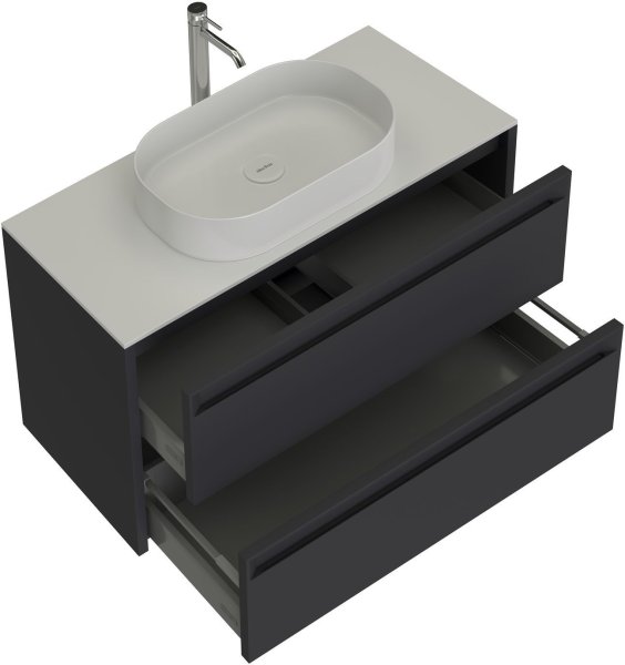 Тумба под раковину Allen Brau Fantasy 120 1.11005.AM 2.0 антрацит матовый