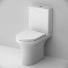 Унитаз-компакт без ободка с сиденьем микролифт AM.PM X-joy C85A8601SC