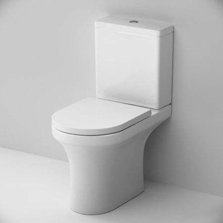 Унитаз-компакт без ободка с сиденьем микролифт AM.PM X-joy C85A8601SC