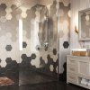 Душевая перегородка WasserKRAFT Rossel 28W 28W40 профиль хром, стекло прозрачное