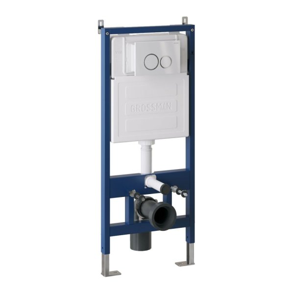 Кнопка смыва Grossman Galaxy 700.K31.01.000.000 белый глянцевый