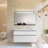 Тумба с раковиной Burgbad Fiumo SFXN122F3956FOT2G0200C0001*1 120 белый матовый