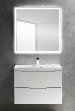 Мебель для ванной BelBagno Vittoria VITTORIA-800-2C-SO-BL 80 белая глянцевая