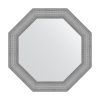 Зеркало Evoform Octagon BY 7405 71x71 серебряная кольчуга