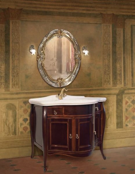 Тумба с раковиной Tiffany World Ferrara 112 мокко