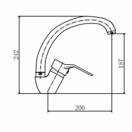 Смеситель для кухни FASHUN (A4163-2)