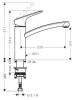 Смеситель Hansgrohe Logis 71833000 для раковины
