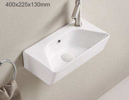 Раковина Ceramalux 78578L, белый глянец