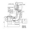 Сифон для ванны Ravak NP0001/1000 хром