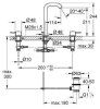 Смеситель Grohe Essence New 20299001 для раковины, высокий излив