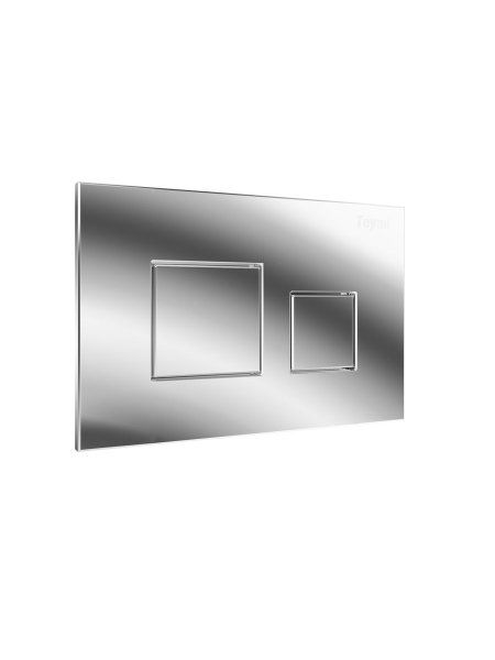 Клавиша смыва Teymi Kati, двойной смыв, хром глянец T70701CH