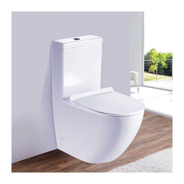 Унитаз-компакт Esbano Ripoll-C безободковый, белый