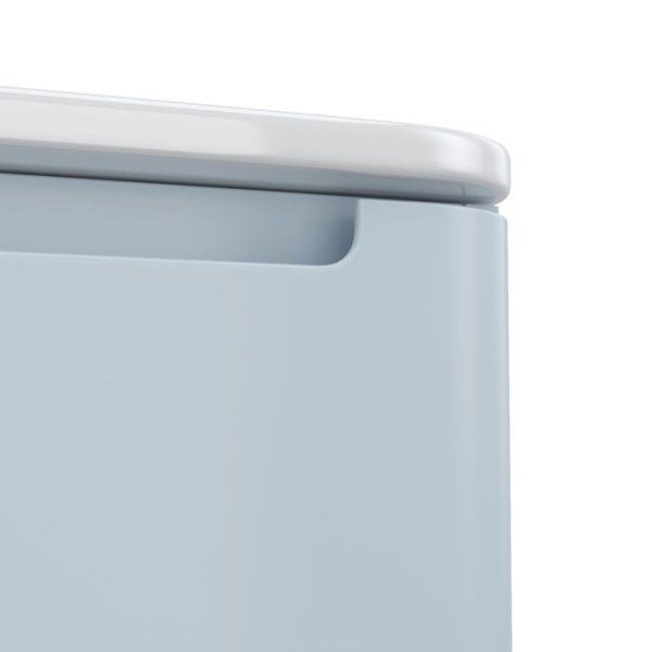 Тумба с умывальником, подвесная, 80 см, голубой, Edifice, IDDIS подходит умыв. 0108000i28 (EDBTI8DF0BWK0iHN95JYK)