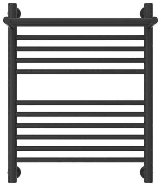 Полотенцесушитель водяной Сунержа Богема+ с 1 полкой 15-0223-6050 600x500 тёмный титан муар