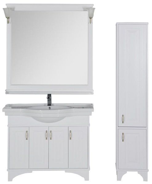 Тумба  для комплекта Aquanet Валенса 110 белый