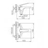 Смеситель для ванны Frap F3258