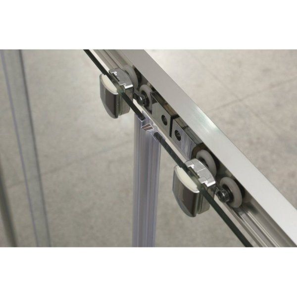 Душевая дверь в нишу BelBagno Unique UNIQUE-BF-2-170/200-C-Cr прозрачное стекло