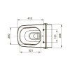 Комплект Tece TECEone K440407.WC2 инсталляция + клавиша + унитаз