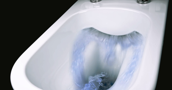 Чаша для подвесного унитаза Kerasan Tribeca 511475 безободковый, бургундский матовый