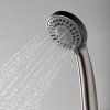 Душевая лейка WasserKRAFT Wern 4200 A120 3-функциональная, никель