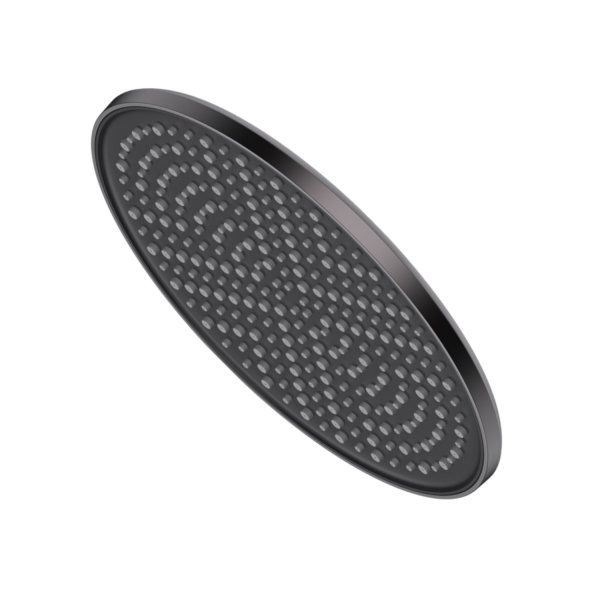 Лейка душевая верхняя Raglo тропический душ ∅250мм пластик/силикон, графит (R451.50.09)