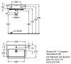 Раковина Geberit Renova Compact 226155000  55  белая