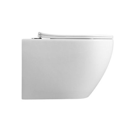 Унитаз подвесной CeramaLuxмCL2196 -1, Бело-Глянцевый