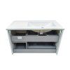 Тумба-умывальник COMFORTY "Бремен-90" дуб белый с раковиной COMFORTY 9090EL