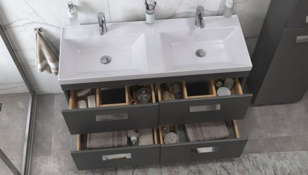 Тумба напольная Velvex Orlando 120, серый (tn.ORL.CLA.120.4Y графит)