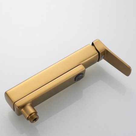 Смеситель для ванны Shevanik S9VP95MD2GMW, Золотой сатин