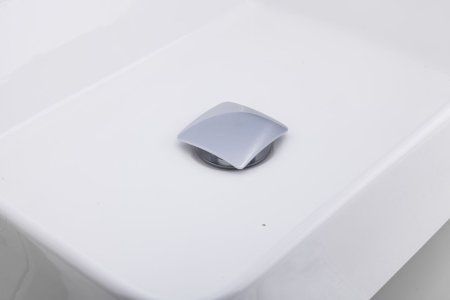 Донный клапан для раковины с переливом Frap F60-2, хром