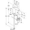 Смеситель для раковины Kludi PURE&SOLID 342930575WR4 хром