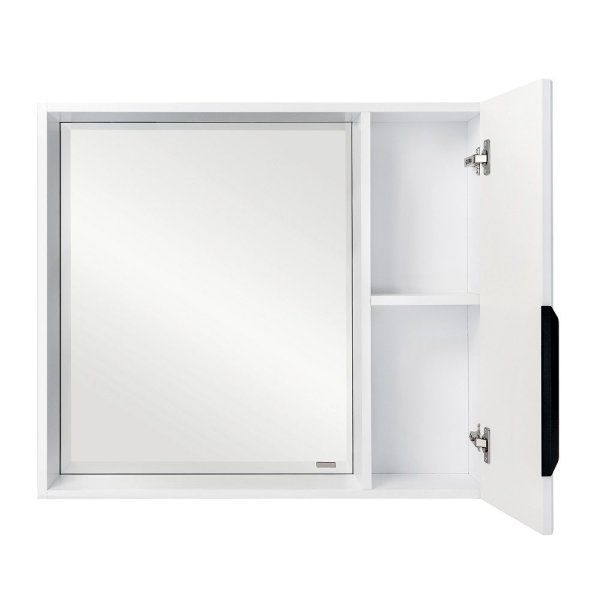 Зеркальный шкаф VIANT "Сицилия" 80 правый без света белый 160x800x700 (VSIC80BEL-ZSH)