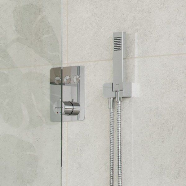 Смеситель термостатический для ванны и душа Excellent Krotos AREX.8046CR хром