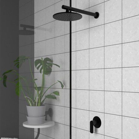 Верхний душ Paini 50YO759TT25HM 250 мм, черный