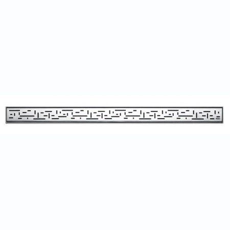 Решетка Tece TECEdrainline Lines 601220 120 нержавеющая сталь глянцевая
