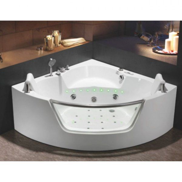 Акриловая ванна Frank F165 150х150 см, с гидромассажем