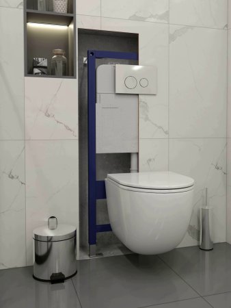 Клавиша смыва Maretti Elena AC12EA-015, хром