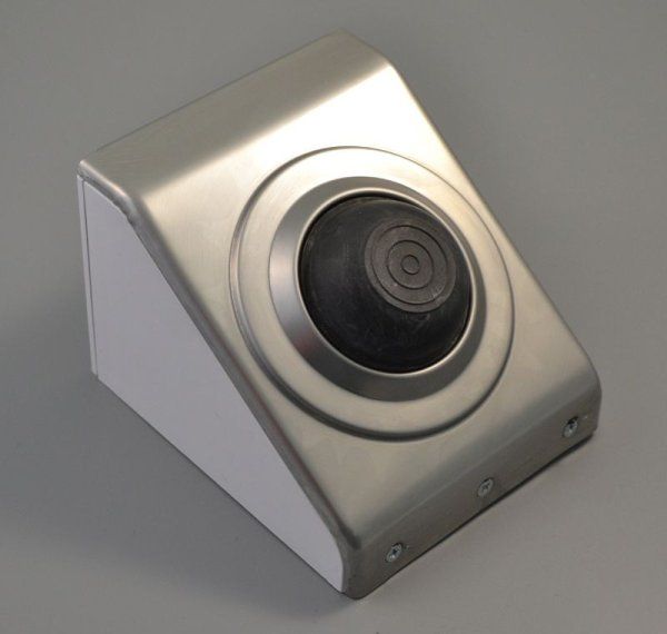 Кнопка смыва AlcaPlast MPO13 ножное управление черная