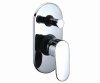 Смеситель для ванны и душа WasserKRAFT Donau 5300 5361 хром